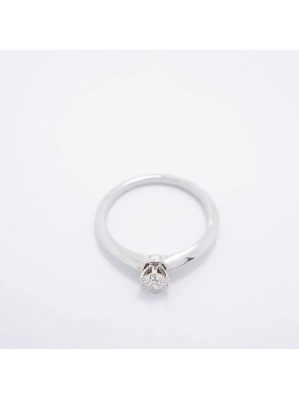 Tiffany & Co Ring Solitaire Platinum Diamond